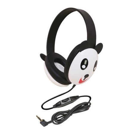 CALIFONE Califone 089444 Listening First Kids Panda Theme Wired Headphone 89444